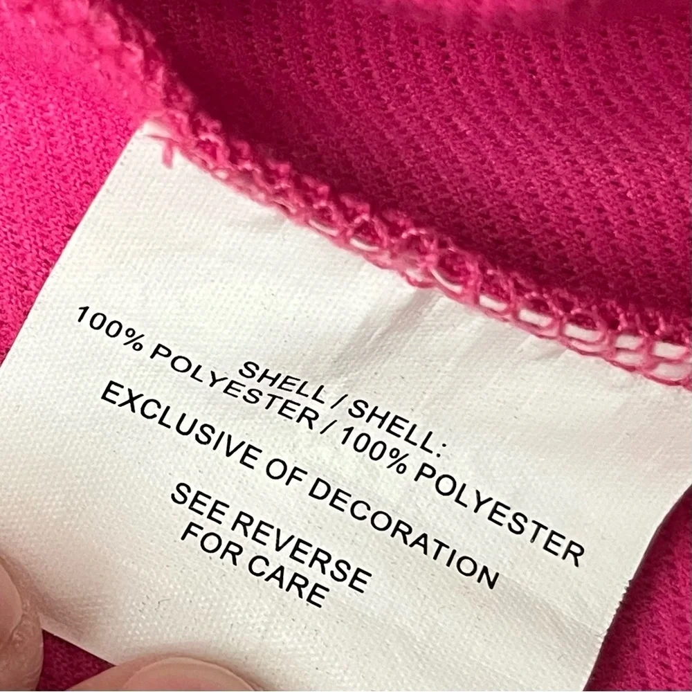 Boulder Gear Aspen Ski Resort Girls XS 4/5 Pink 1/4 Zip Pullover Fleece Jacket